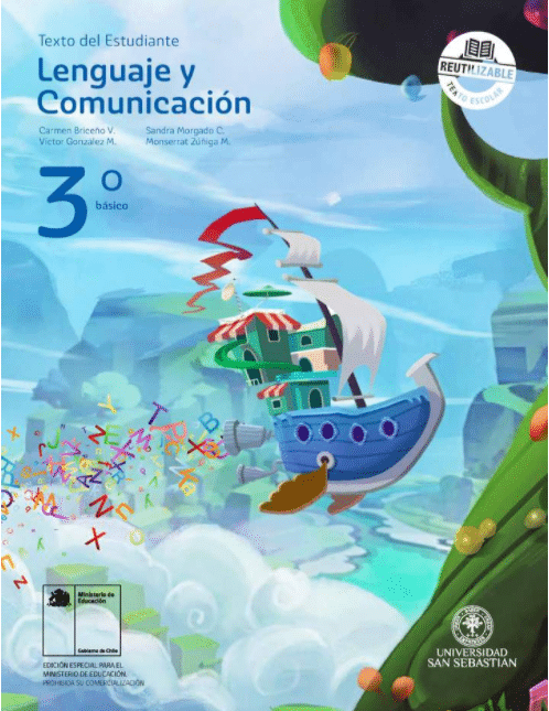 Libro de Lenguaje y Comunicacion 3 Basico 2022